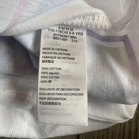 Converse boys size 6 graphic t shirt - Picture 3 of 3